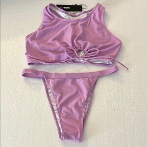 Fashion Nova Lilac Bikini Set
